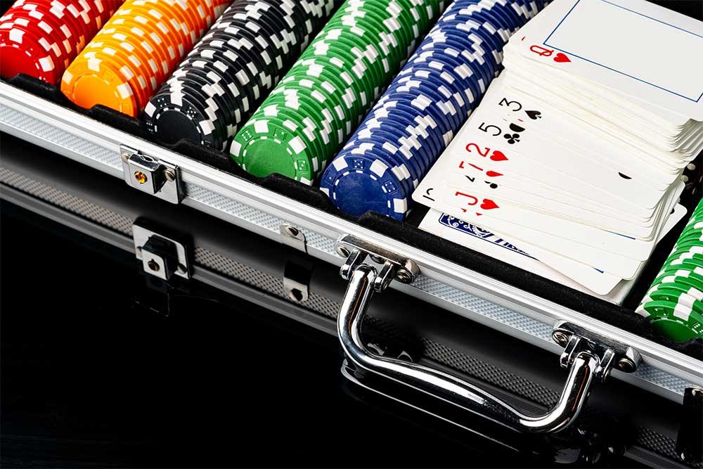 poker game aluminum case 1