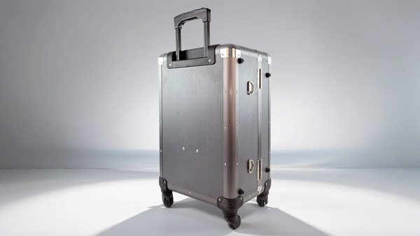 trolley case with rounder wheels